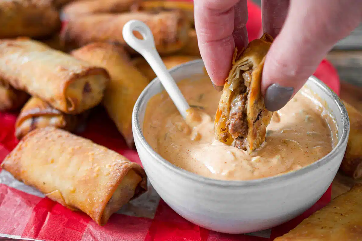 Cheeseburger Egg Rolls Cheesecake Factory Copycat Plan To Eat