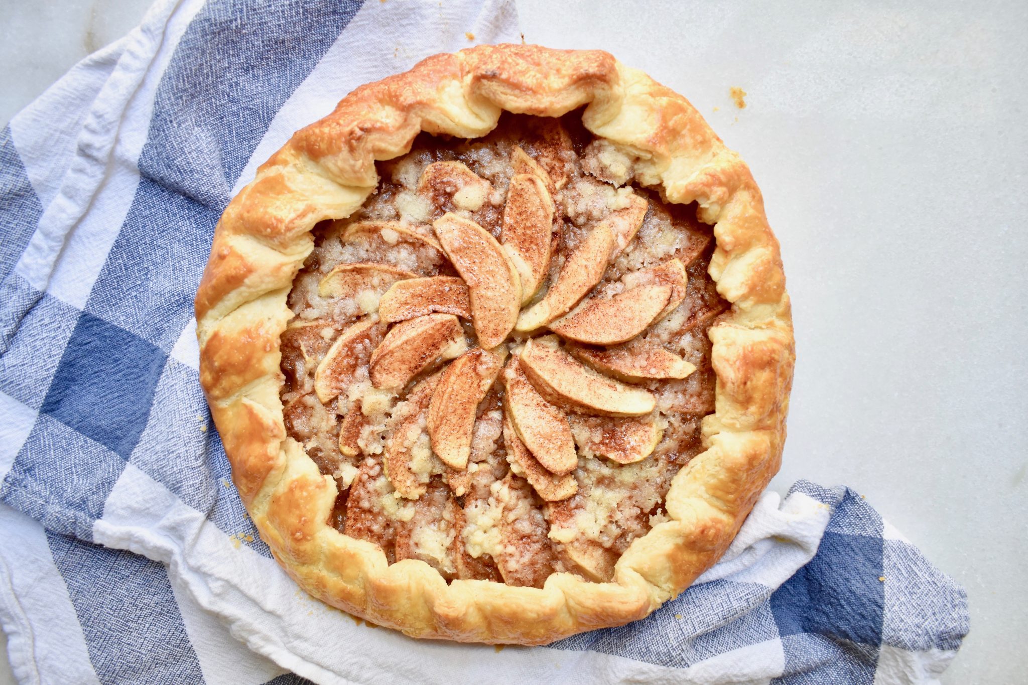 Homemade Apple Cinnamon Galette Recipe - Plan to Eat