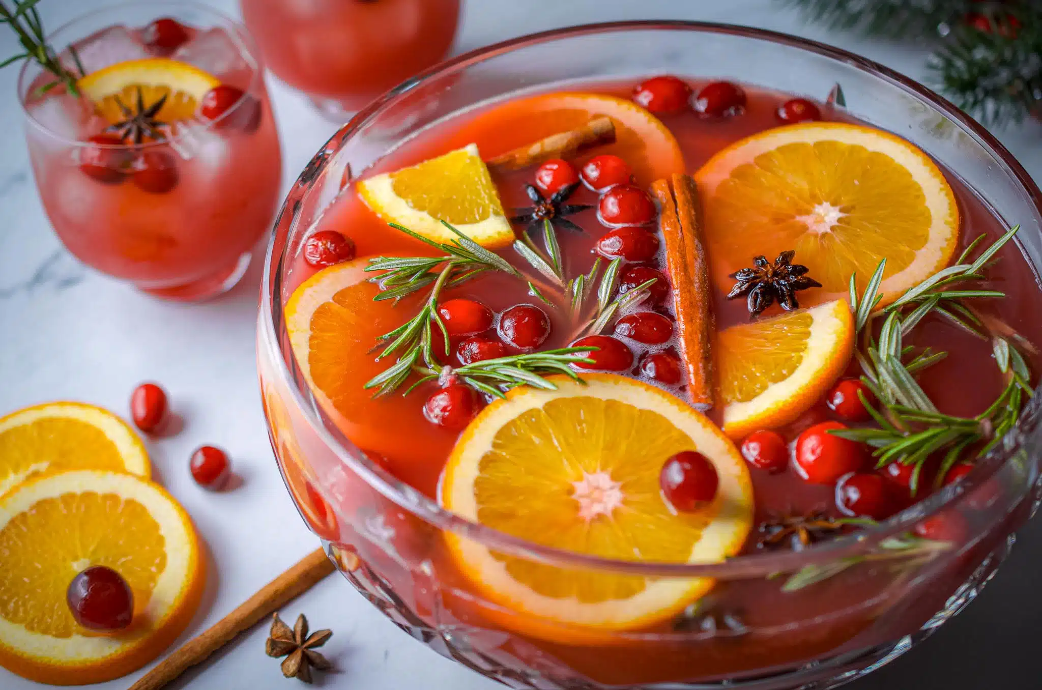 Easy Sparkling Holiday Party Punch Non Alcoholic Plan To Eat